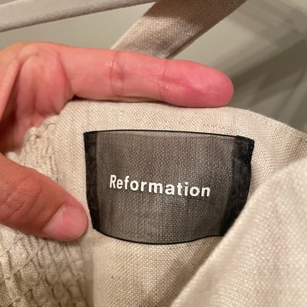 REFORMATION LINEN MINI - Picture 2 of 4